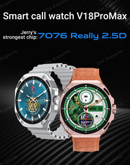 New Fashion Smart Watch 2025 Bluetooth Call Man Woman Heart Rate Health Monitoring Sports Waterproof Smartwatch for Android IOS