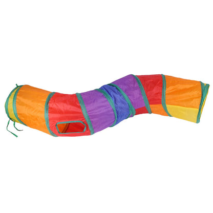 Cat Tunnel Pet Supplies Cat S T Pass Play Tunnel Foldable Cat Tunnel Cat Toy Breathable Drill Barrel for Indoor loud paper Beauty World Shop