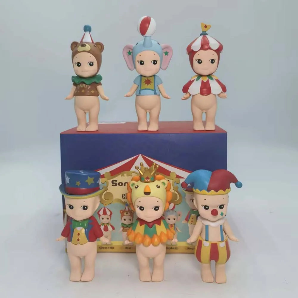 Sonny Angel Mini Figure  Blind Box Circus Series Doll Anime Figurine Girls Desktop Ornament Collection Birthday Christmas Gifts Beauty World Shop