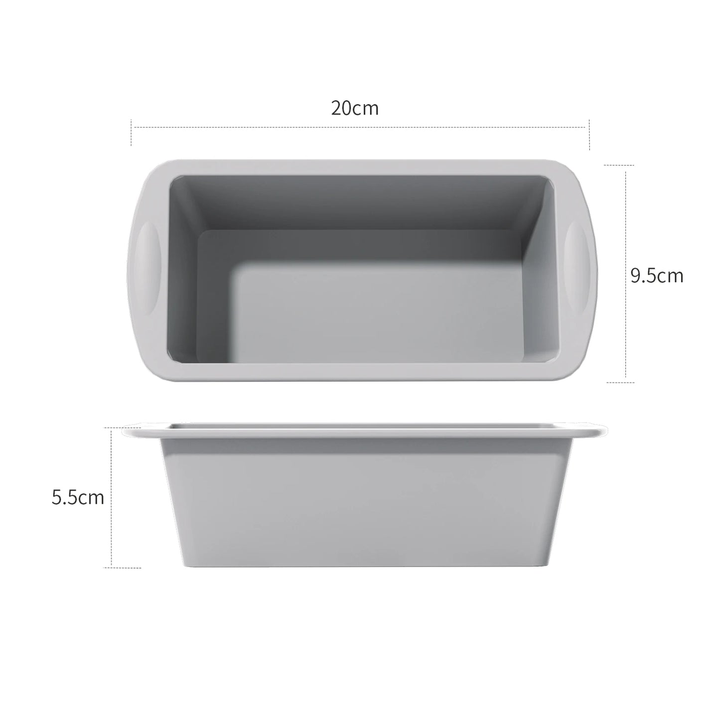 Silicone Baking Molds NonStick Rectangle Cake Pans Mini Loaf Pan Easy Release Bread Toast Mould Kitchen Accessories Pastry Tool Beauty World Shop