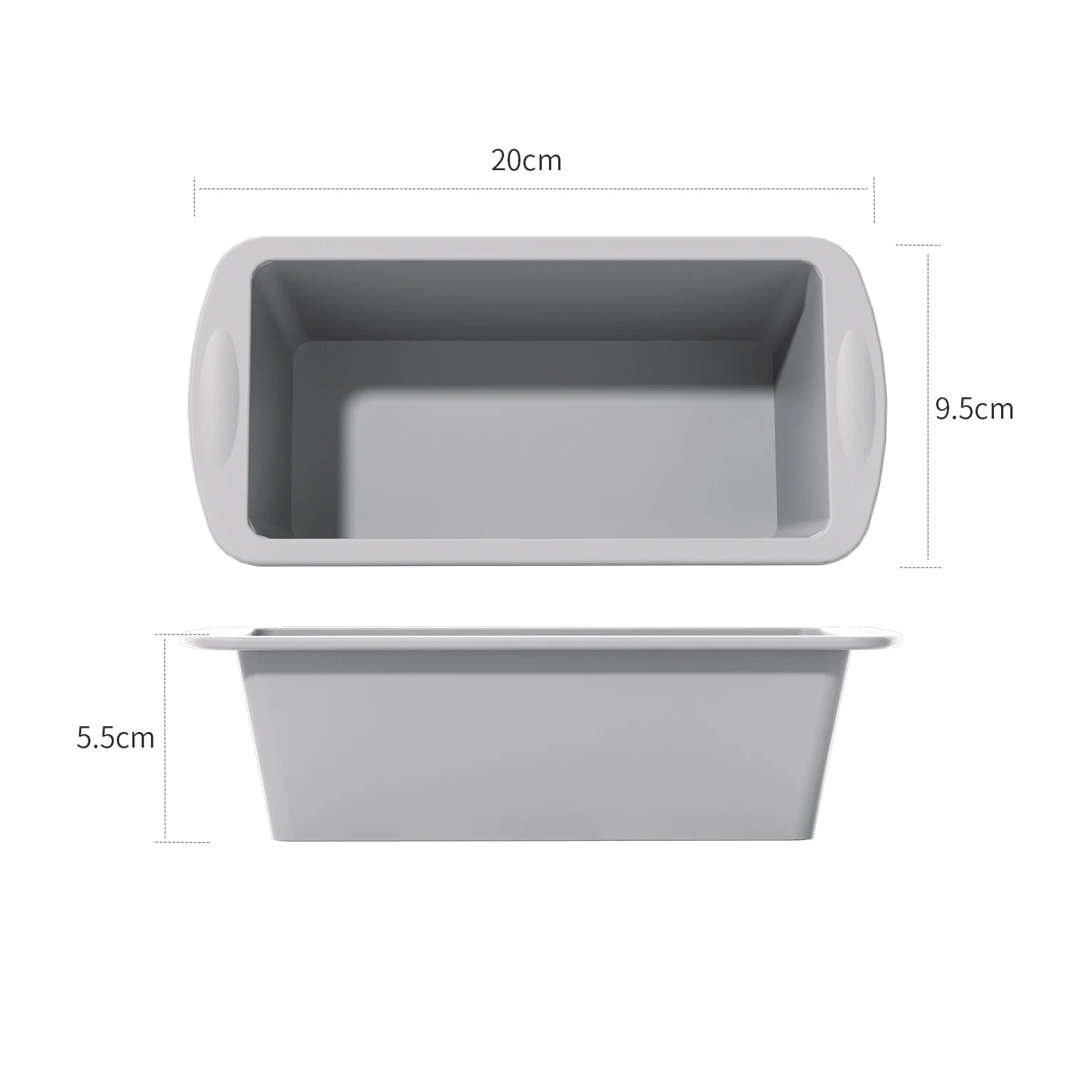 Silicone Baking Molds NonStick Rectangle Cake Pans Mini Loaf Pan Easy Release Bread Toast Mould Kitchen Accessories Pastry Tool Beauty World Shop
