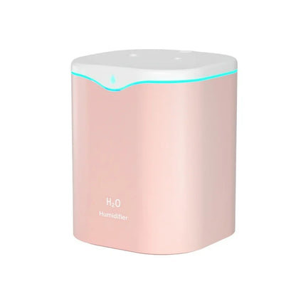 2000ML USB Air Humidifier Double Spray Port Essential Oil Aromatherapy Diffuser Cool Mist Maker Fogger for Home Office Beauty World Shop