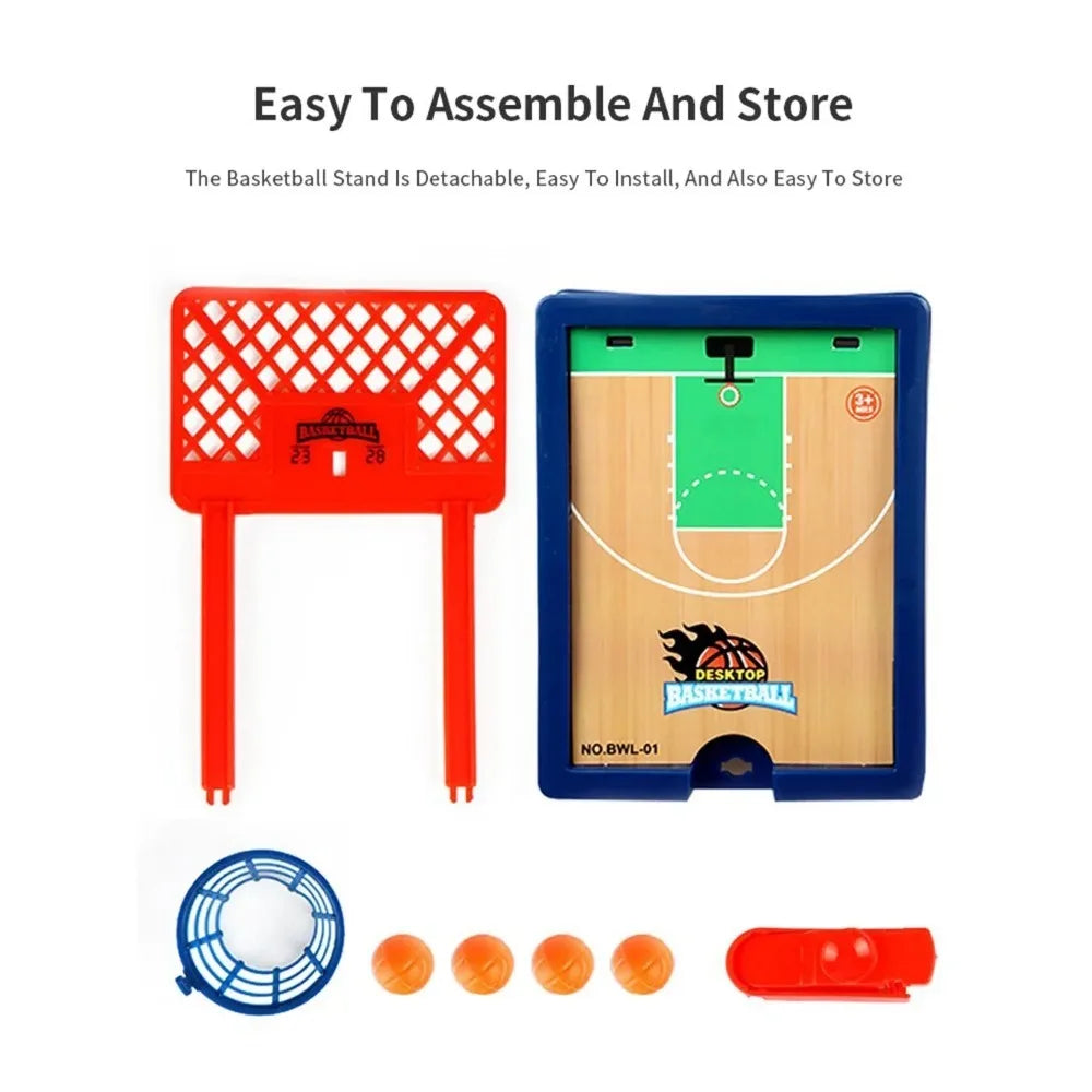 Mini basketball machine desktop portable travel or office game set, suitable for indoor or outdoor use Beauty Fashion