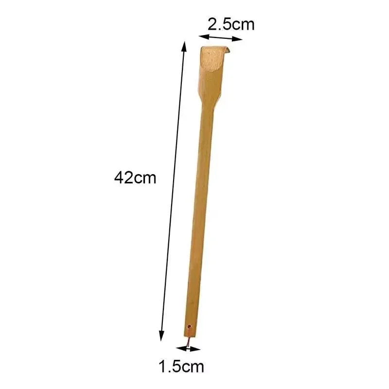 Natural Bamboo Back Scratcher – Soothe Itchy Skin and Unwind, Ideal for Older Adults Beauty World Shop