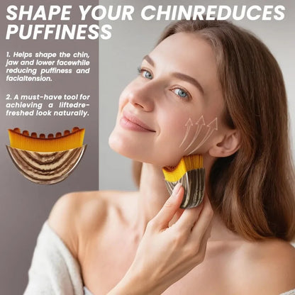 New Lymphatic Contour Face Brush, Lymphatic Drainage Massager for Face,Ergonomically Designed to Fit The Skin Precisely and Reli Beauty Trend Shop