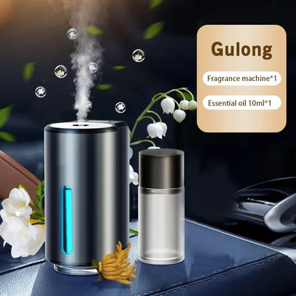 Car Air Freshener Electric Auto Aroma Diffuser Car Air Vent Essential Oil Mist Humidifier Fragrance Diffuser Aromatherapy Beauty World Shop
