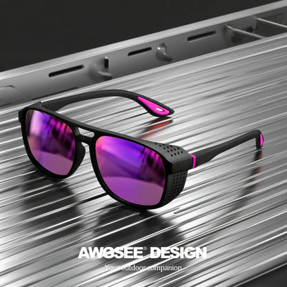 Professional Sports Sunglasses - Polarized Windproof UV400 for Cycling Running Outdoor Enthusiasts UV400 Beauty World Shop