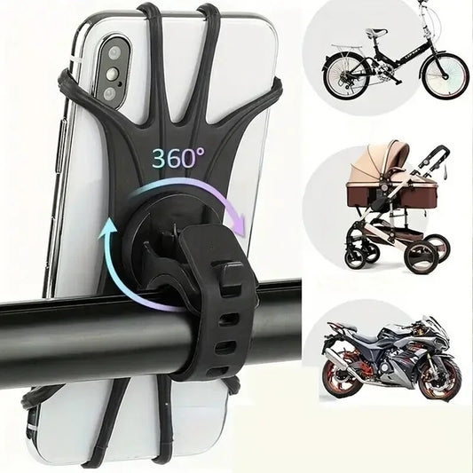 Bike Phone Holder Bicycle Mobile Cellphone Holder Motorcycle Stand Suporte Celular For iPhone Samsung Xiaomi Gsm Houder Fiets Beauty World Shop