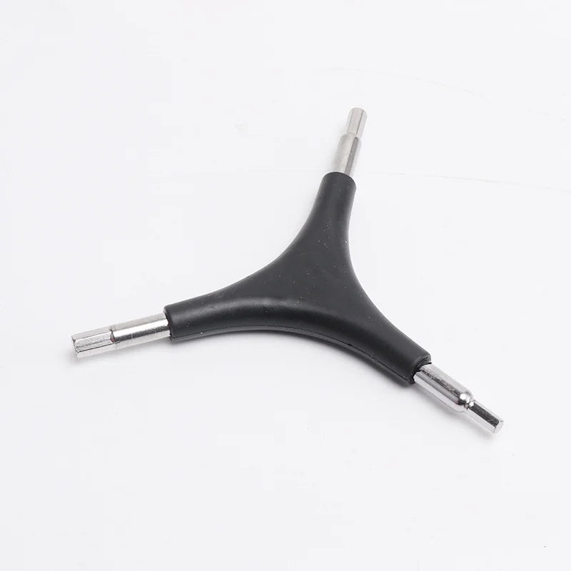 Bicycle Repair Combination Portable Wrench Three-pronged Outer Hexagonal Tool Y-socket Wrench Mountain Bike Tool Beauty World Shop