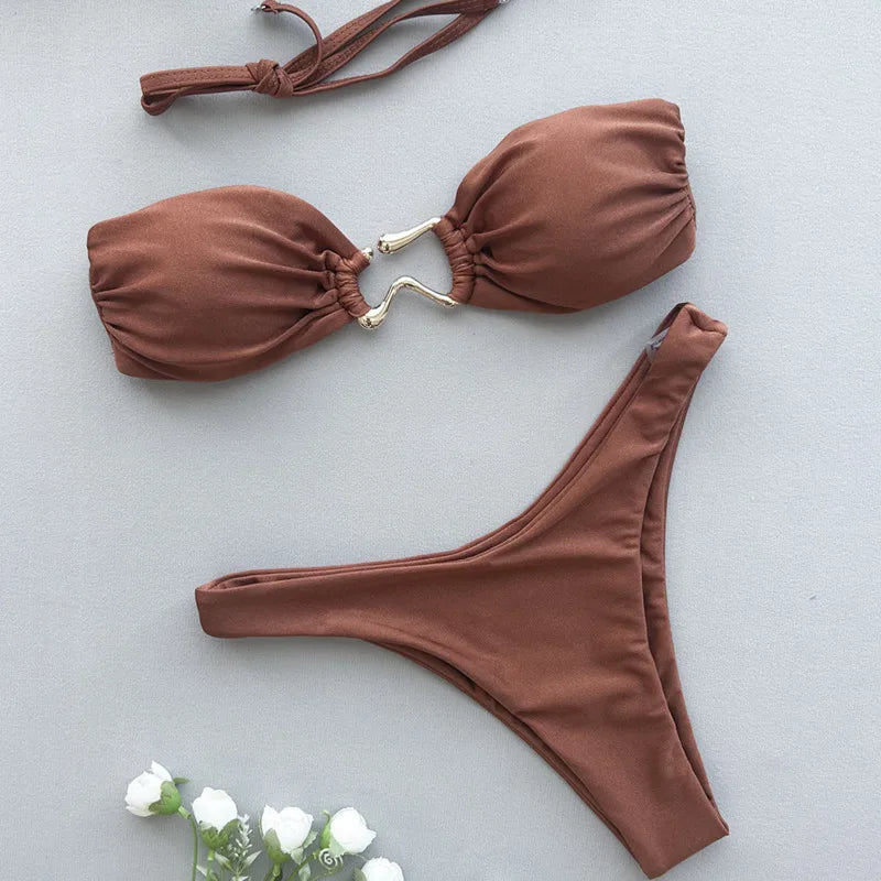 Summer Sexy Bikinis Swimsuits Women Swimwear Push Up Female Beach Swim Wear Bathing Suits Brazilian Bikini Set Pool Bather 2026 Beauty World Shop