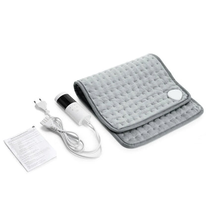 Electric Heating Massage Pad, 9 Heat Levels, Constant Temperature, 4 Modes & Timer Function, Body Warming Heating Pad for Legs, Beauty World Shop