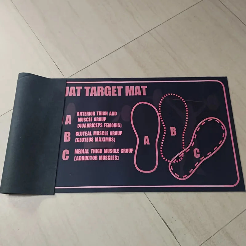 Anti-Slip Squat Pad Set, Durable Training Mats for Home & Gym Use, Non-Skid Exercise Equipment, Ideal for Fitness Enthusiasts Beauty World Shop