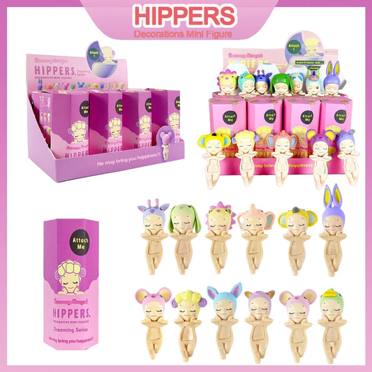 Hot Better Quality Blind Box  sleep series  Hippers Angel Body Kewpie Dolls PVC Figure Limite Toy Beauty World Shop