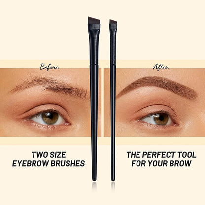 2PCS blade eyeliner brush superfine eye contour makeup brush fine eyeliner Beauty World Shop