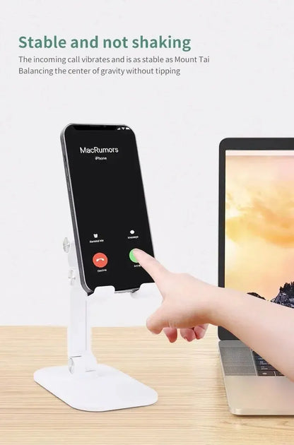 Desktop Phone Holder Can Be Freely Raised And Lowered, Adjustable In Height, Foldable, Portable Tablet For Live Streaming Beauty World Shop