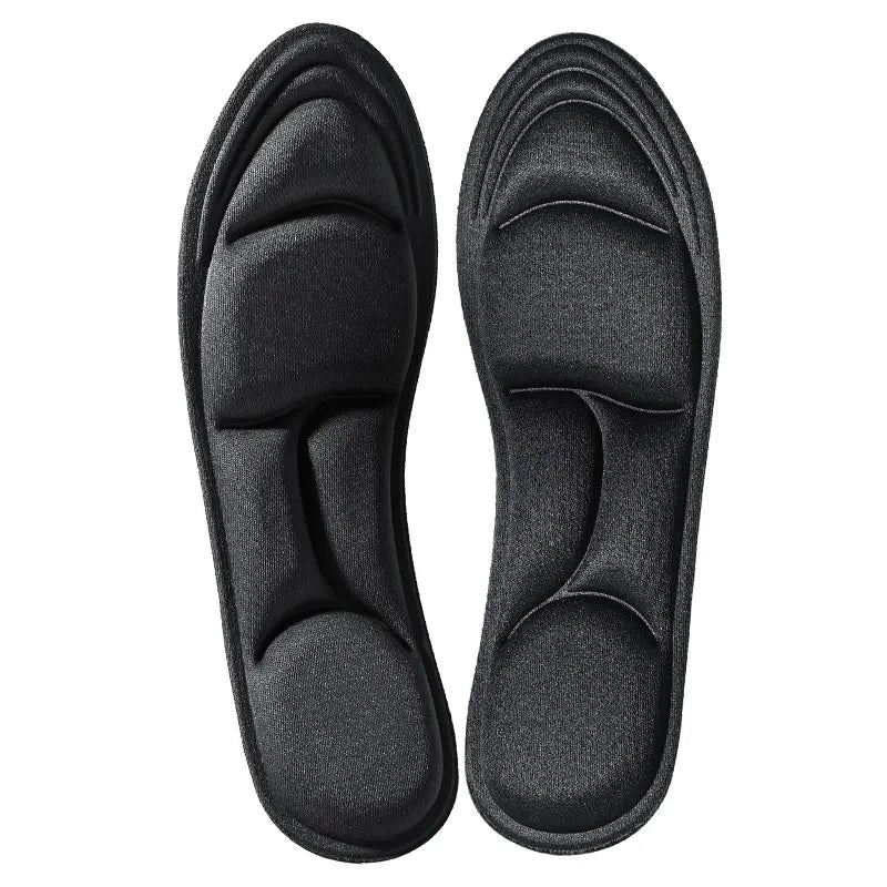 1/2/4/16Pairs 5D Massage Memory Foam Insoles For Shoes Sole Breathable Cushion Sport Running Insoles For Feet Orthopedic Insoles Beauty World Shop