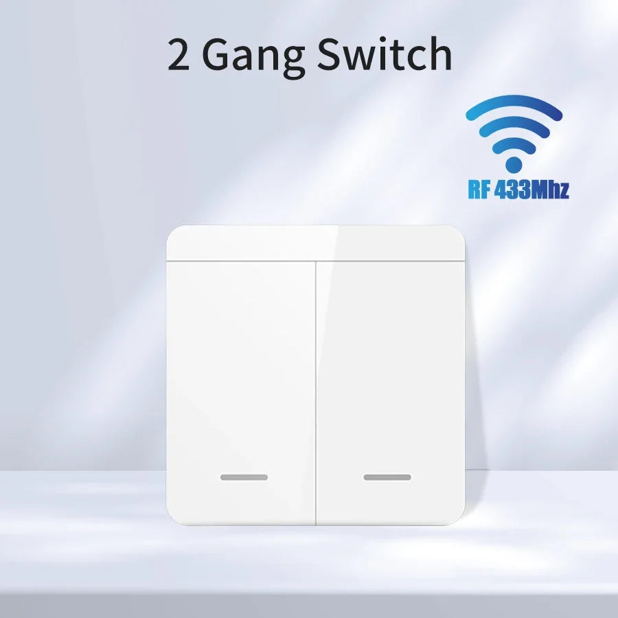 Wifi Smart Switch for Led Lighting Tuya Smart Life RF 433MHz Remote Voice Control Alexa Google Alice 1/2/3 Gang Wireless Switch Beauty World Shop