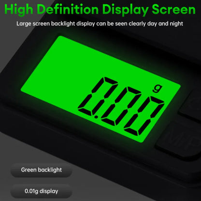Precision Pocket Scale 1000g X 0.1g - Digital Gram, Food, Jewelry, Ounces/Grains Scale with Backlit LCD - Mini Scale for Travel Beauty World Shop