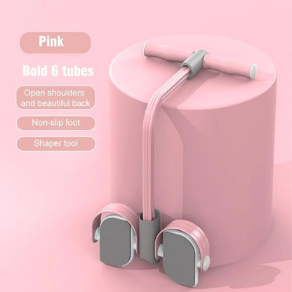 Multifunctional Pedal Puller Resistance Rope 6 Tube Tension Rope Pull Up Pilate Equipment Yoga Tension Rope Leg Trainer Workout Beauty World Shop