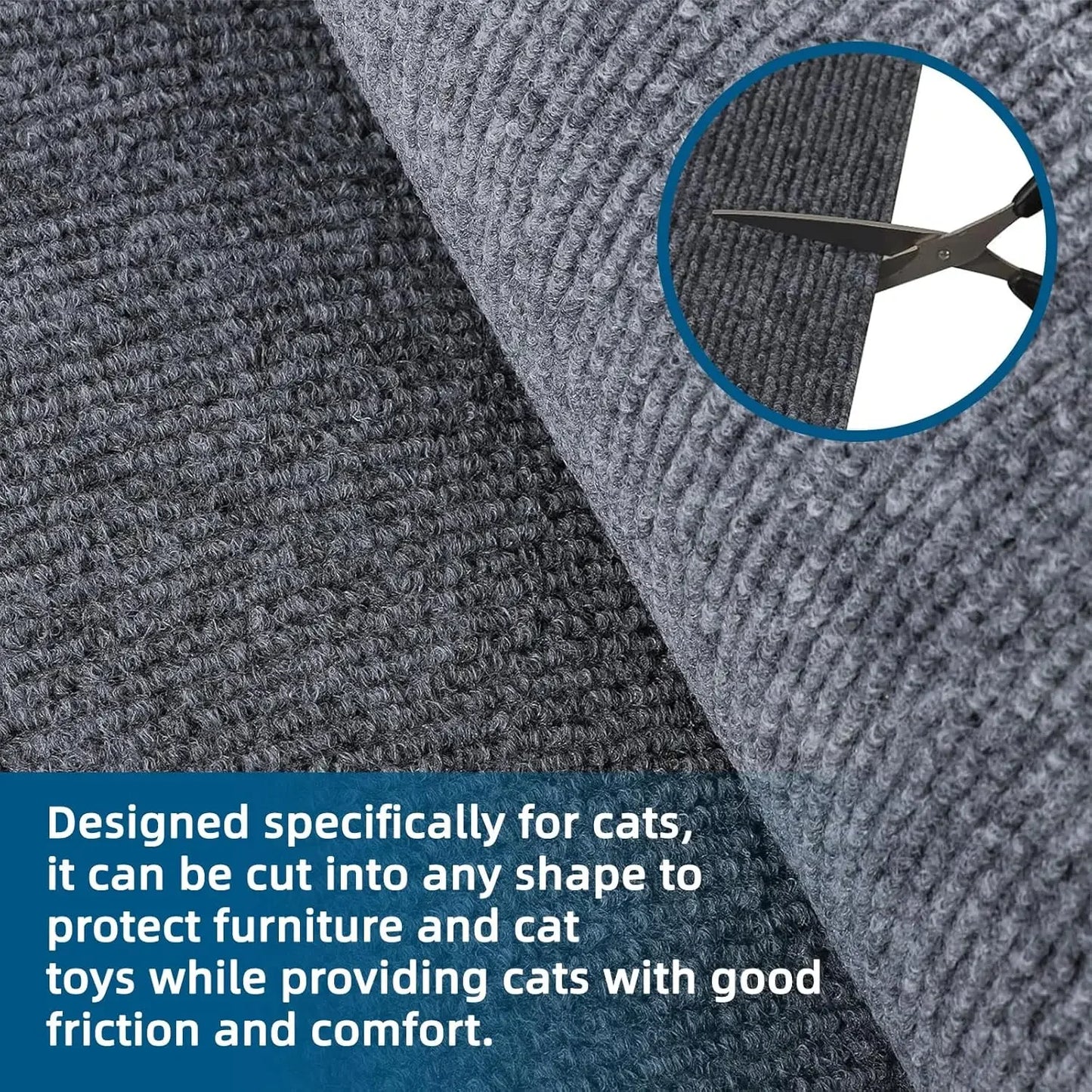 Anti Cat Scratch Sofa Cat Crawling Mat Sofa Protection Grinding Climbing Frame Self-adhesive Carpet Cats Scratch Board Cat Toys Beauty World Shop