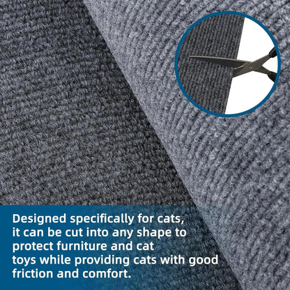 Anti Cat Scratch Sofa Cat Crawling Mat Sofa Protection Grinding Climbing Frame Self-adhesive Carpet Cats Scratch Board Cat Toys Beauty World Shop