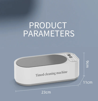 250mAh Ultrasonic Glasses Cleaning Machine Ultrasound Timed Jewelry Toothbrush High Frequency Ultrasonic Cleaner Bath 2026 Beauty World Shop