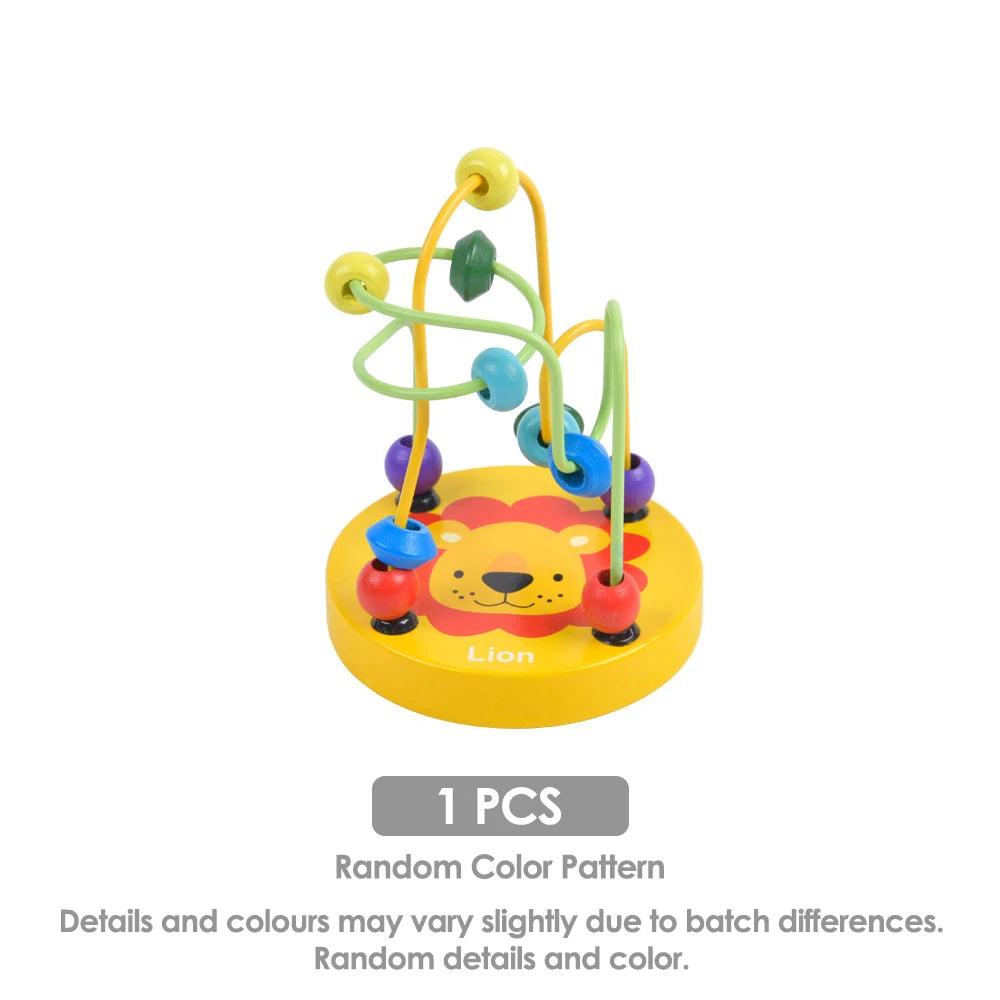 Montessori Baby Toys 9 in 1 Wooden Musical Set: Xylophone Rattle Drum Bell 3D Puzzles Sensory Learning Gifts for 0-12 Months 1-3 Beauty Fashion