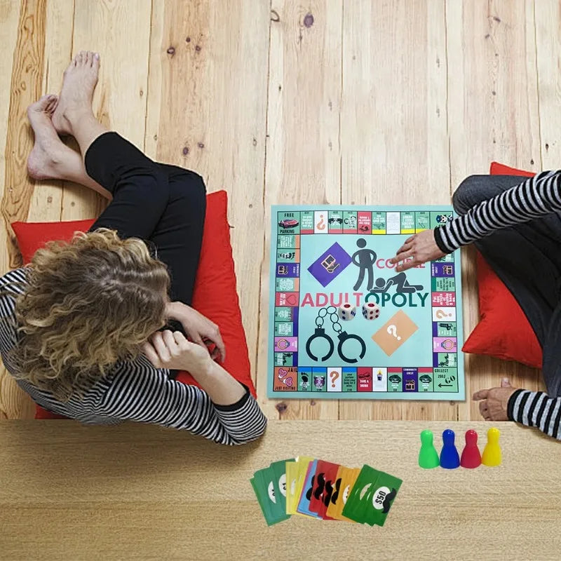 2025 New Adult Couple Game Night  Games Couple Board Funny Interactive 2 Player Board Game Beauty World Shop