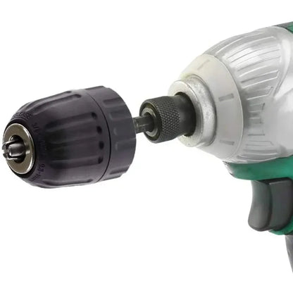 Keyless Drill Chuck Converter, 3/8 "- 24UNF Thread, Quick Change Adapter, 1/4" Hex Shank Beauty Trend Shop