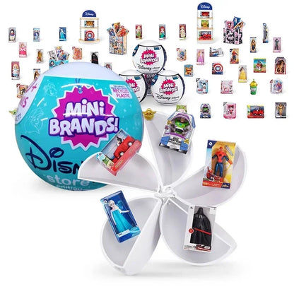 5 Surprise Ball Mini Brands Supermarket Shopping Scene Miniature Gashpon Capsule Toy Figurines Collection Kids Birthday Gifts Beauty World Shop