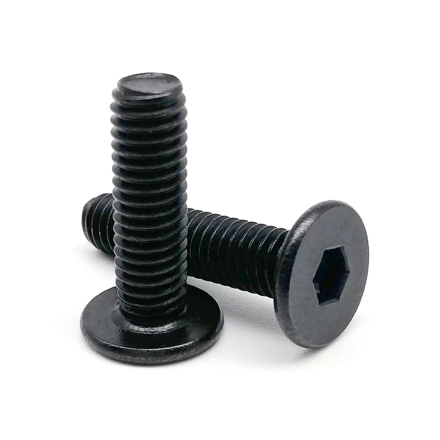 M2 M2.5 M3 M4 M5 M6 M8 Black 304 Stainless Steel Allen Hexagon Ultrathin Head Bolt Hex Socket Ultra Thin Flat Wafer Head Screw Beauty World Shop