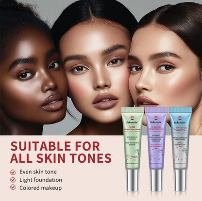 CC Cream Color Changing Liquid Foundation Centella Korean High Coverage Foundation Foundation Cream for Face Base Makeup Beauty World Shop