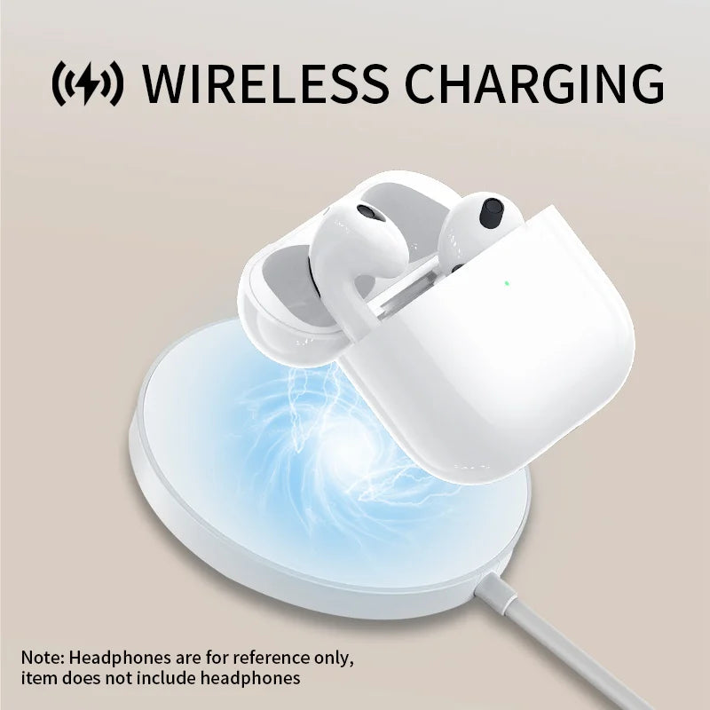 Replacement Charging Case for AirPods 4 - Compatible with Original Earbuds, Functions Like Genuine Case, For Authentic AirPods 4