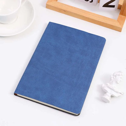 A5 Soft Leather Notebook, 120 Pages, Office Stationery, Waterproof Cover, Comfortable Touch, Hot Selling Beauty World Shop