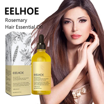 1/2/3pcs Natural Hair Growth Oil Rosemary Anti Hair Loss Regrowth Moisturizing Repair Anti Baldness Fast Hair Growth Serum Oil Beauty World Shop