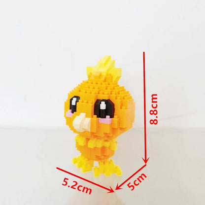 75 Style Building Blocks Assembly Anime Picachu Charizard Doll Blastoise Bulbasaur Gengar Bricks Figures Toy for Kid Gift Beauty World Shop