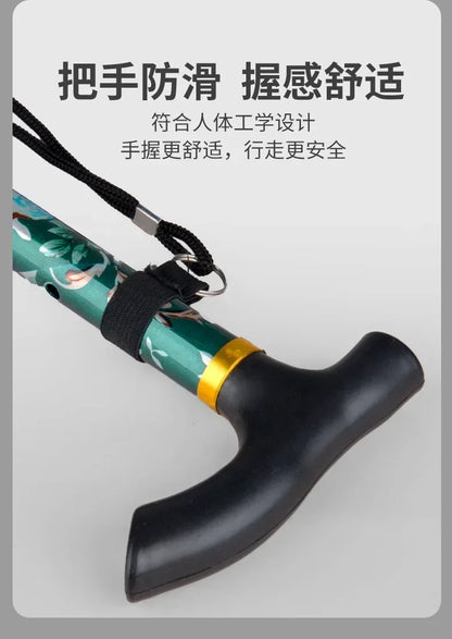 Outdoor Walking Sticks Hiking Camping Mountaineering Poles Telescopic Baton Trekking Poles Folding Cane Crutches Pole Unisex Beauty World Shop