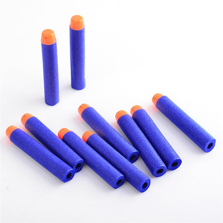 Blue Soft Hollow Hole Head Bullets 7.2cm For Nerf Refill Darts Toy Gun Bullets For Nerf Series Blasters Xmas Kid Children Gift Beauty Fashion
