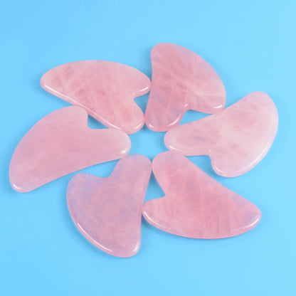 Natural Stone GuaSha Jade Facial Beauty Scraping Massage Tools Firm Skin Care Face Gua Sha SPA Physical Therapy Gue Che Roller Beauty World Shop