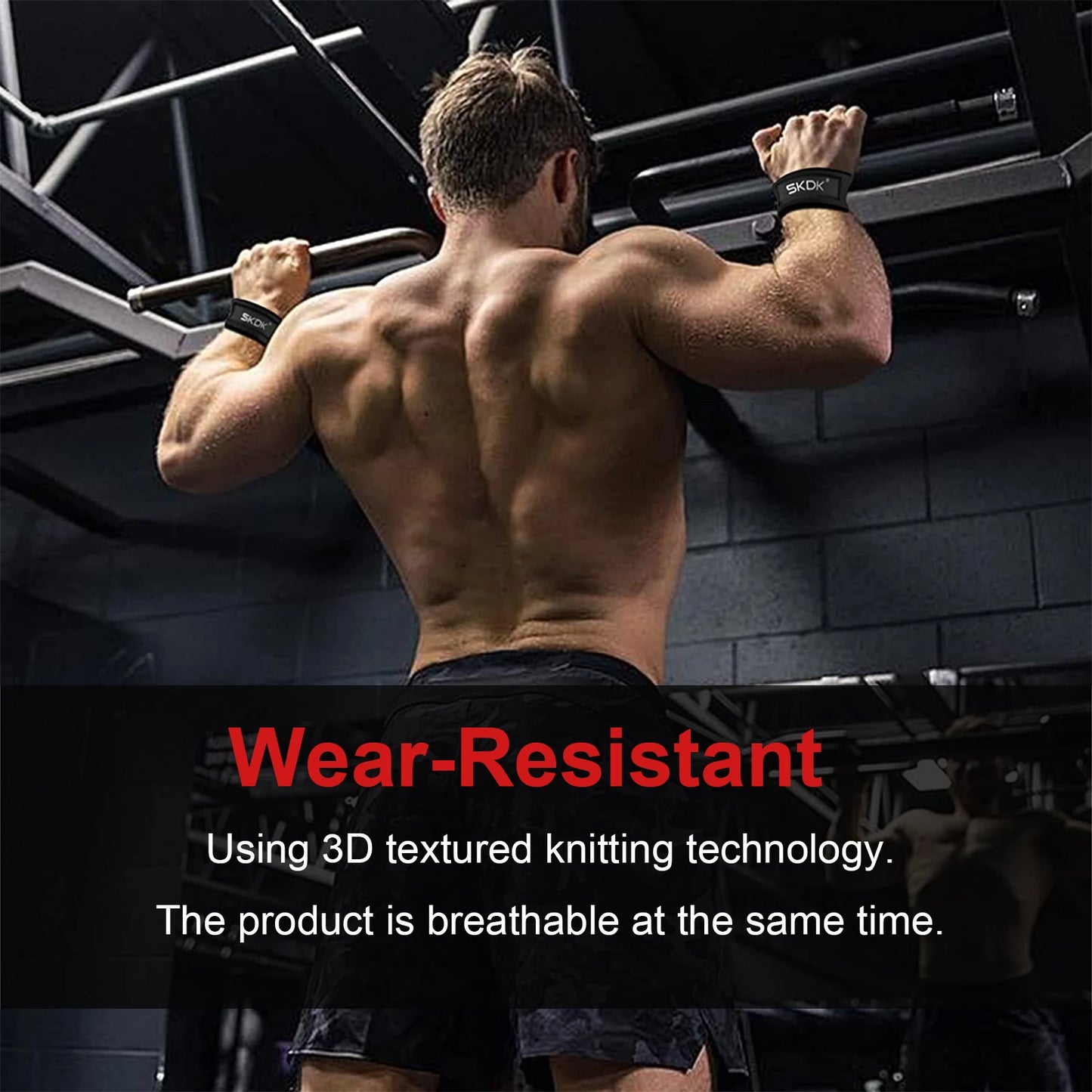 2PC/4PC/3PAIR Weightlifting Straps Anti-Slip Silicone Lifting Wrist Straps Strength Training Deadlifts Crossfit Hand Grips Wrist Beauty World Shop