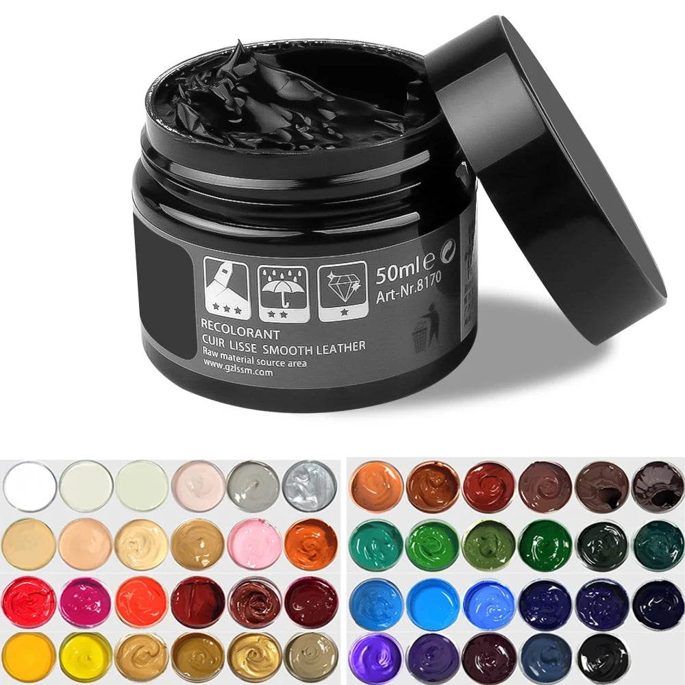 Car Leather Repair Kit Liquid Skin Recoloring Balm No Heat Repair Tool Auto Seat Holes Scratch Cracks rips restoration set shoes Beauty World Shop