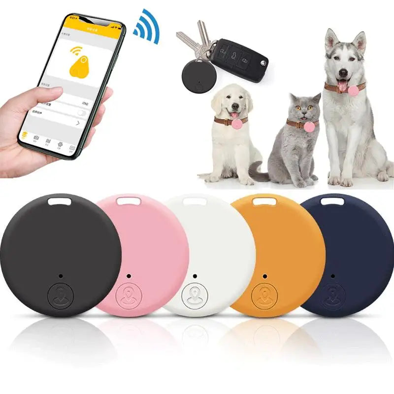 Mini GPS Locator AntiLost Alarm Wallet Keychain Smart Tag Bluetooth-Compatible Tracer Keychain Dog Pet Child Tracker Key Finder Beauty World Shop
