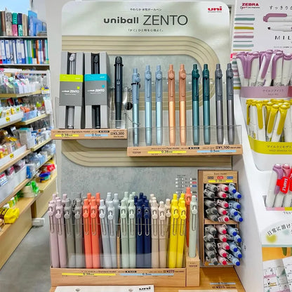 uniball ZENTO Standard 0.38/0.5mm Gel Pens,Water-Based Smooth Writing Roller Ball Pens Fit for a variety of occasions Stationery Beauty World Shop