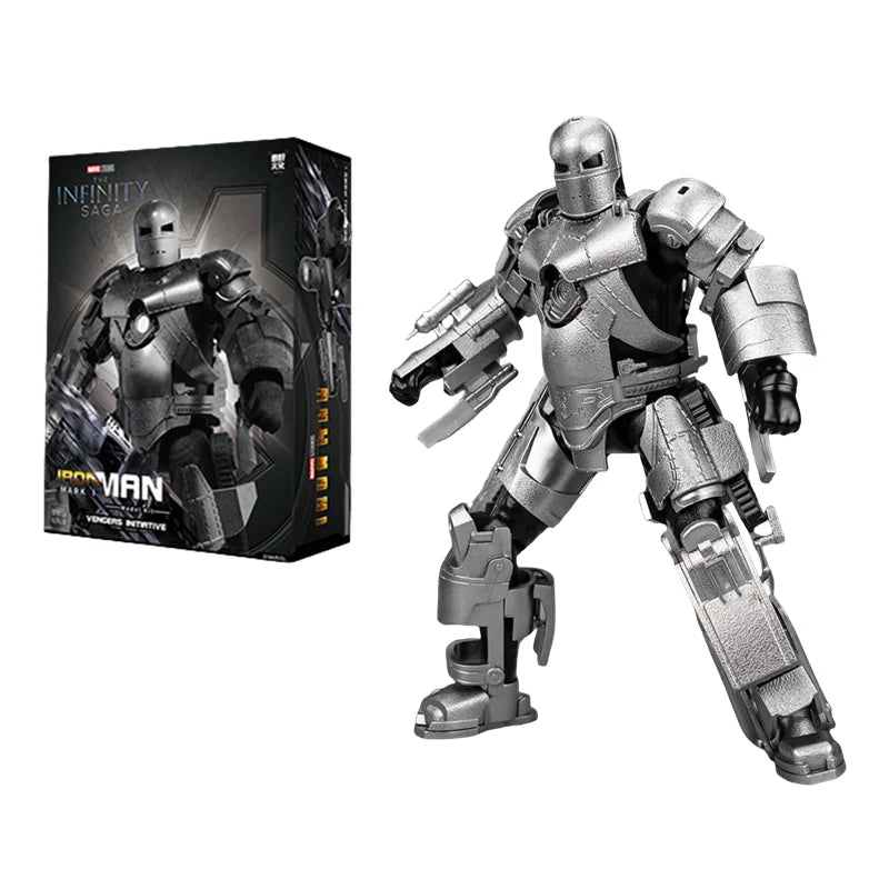 Fondjoy Iron Man Tony Stark MK1 MK2 MK3 MK4 MK5 MK6 MK7 Action Figure Toys Model Collect Garage Kit Children Birthday Gifts Beauty World Shop