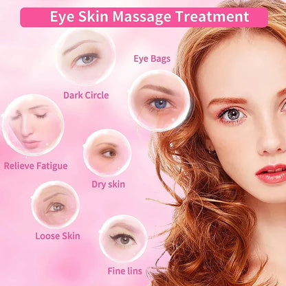 Pocket Mini Ring Face and Eye Massager Portable USB Charging Waterproof Face Eyes Body Relieve Fatigue Facial Skin Care Tools Beauty World Shop
