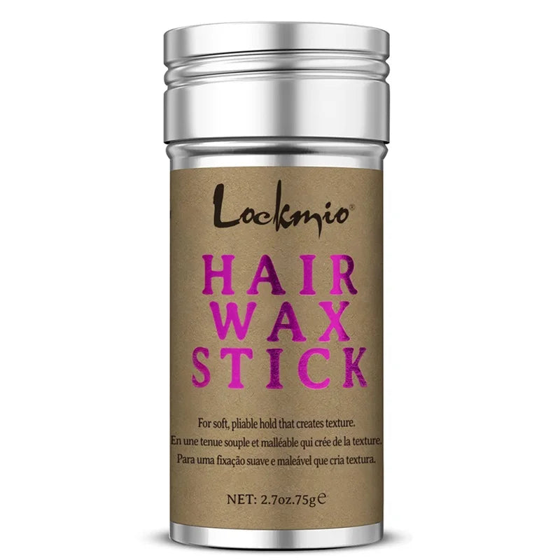 LOCKMIO Women Hair Wax Stick for Wigs Anti-frizz Flyaways Control Styling Wax Long-lasting Smooth Broken Back Hair Pomade Cream Beauty World Shop