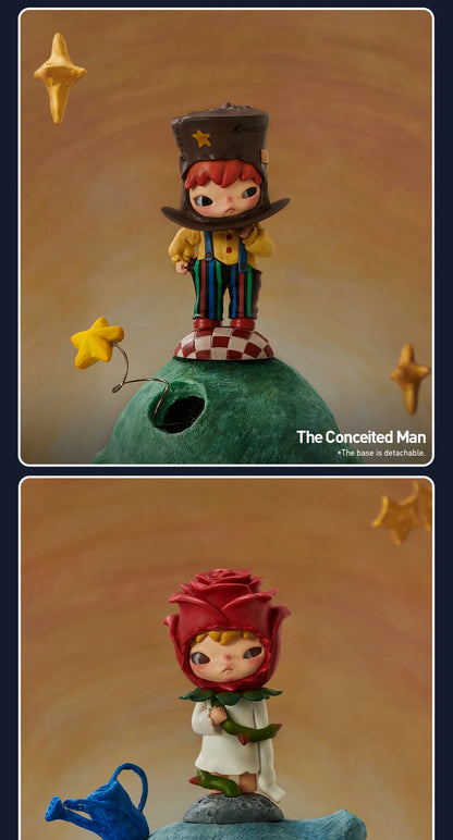 POP MART Hirono Le Petit Prince Series Blind Box Toys Kawaii Anime Action Figure Cartoon Model Surprise Box Mystery Box Beauty World Shop