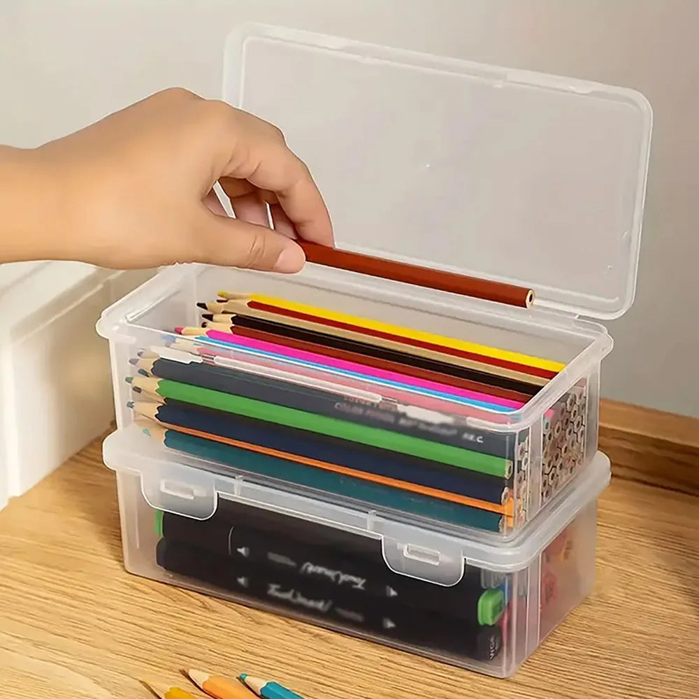 LOLEDE Pencil Cases Useful School Supplies Kawaii Stationery Organizer Bag Astethic Holster DIY Office Pen Box Kits Sacs Pen Box Beauty World Shop