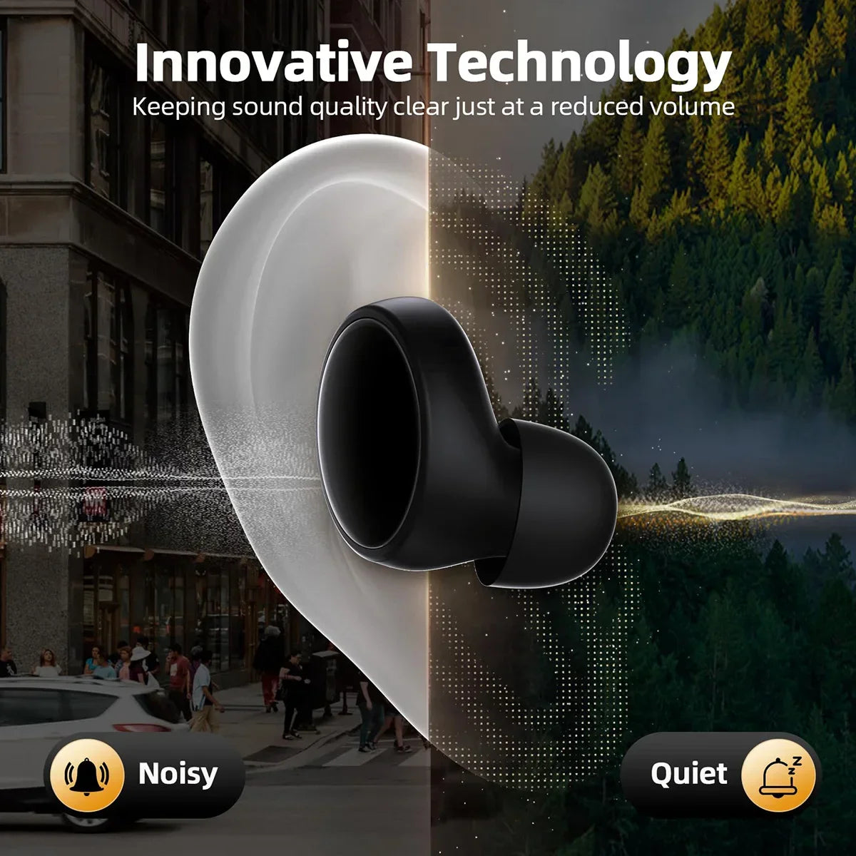 Quiet Ear Plugs for Sleeping Noise Reduction Super Soft Reusable Hearing Protection Anti noise earplugs for Concerts Travel Work Beauty Trend Shop