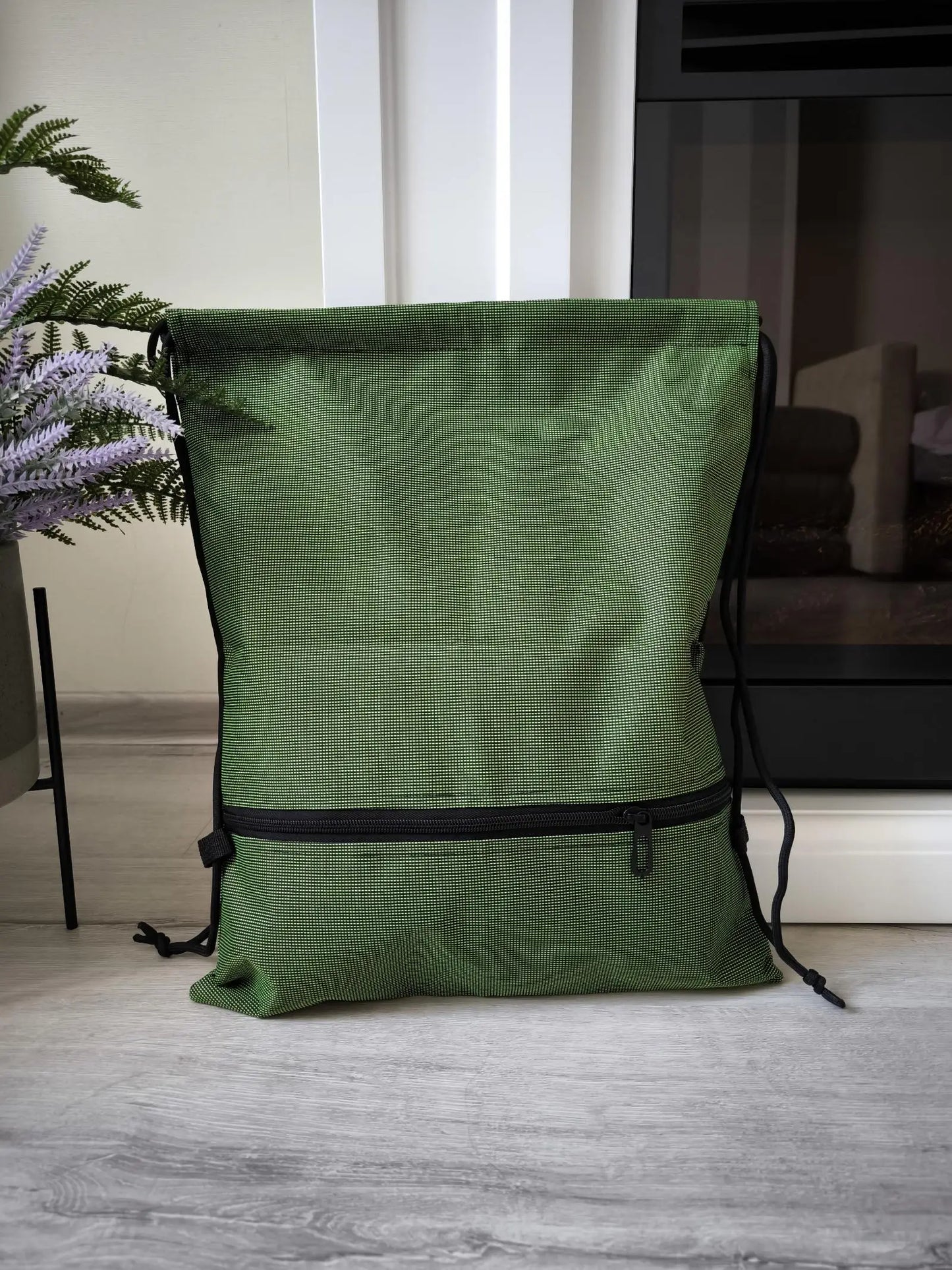Foldable Drawstring Backpack, Lightweight, Simple and Fashionable Sports Backpack, Unisex Beauty World Shop